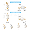 SUPERFINDINGS 40Pcs 4 Styles Natural Cultured Freshwater Pearl Pendants FIND-FH0005-52-2