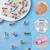 30Pcs Clear Glass Cork Wishing Bottles AJEW-SC0004-34-5