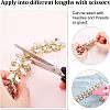 1Pc Shiny Flower Rhinestone Trim DIY-FG0003-35-5