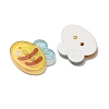 2-Hole Resin Buttons RE-CBABECA-02B-2