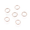 304 Stainless Steel Open Jump Rings STAS-O098-01RG-09-1