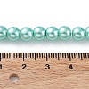 Baking Paint Pearlized Glass Pearl Round Bead Strands HY-Q003-6mm-32-4