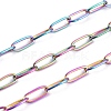 Ion Plating(IP) 304 Stainless Steel Paperclip Chains CHS-F010-01B-MC-01-2