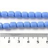 Opaque Glass Beads Strands GLAA-G112-03B-4