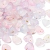 Frosted Transparent Acrylic Beads OACR-F013-05-1