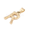 304 Stainless Steel Pendants LS-STAS-F235-01G-R-2