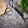 150Pcs 3 Style 304 Stainless Steel European Beads STAS-PH0005-42-5