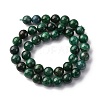 Natural Fuchsite Beads Strands G-K393-A02-10mm-3