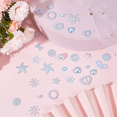 2 Bags Plastic Cabochons OHAR-GF0001-23-1