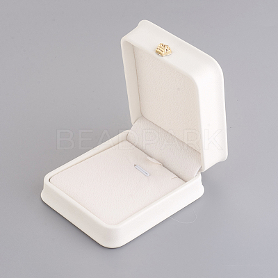 PU Leather Necklace Pendant Gift Boxes LBOX-L005-F04-1