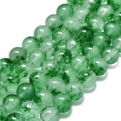 Natural Malaysia Jade Beads Strands G-L645-C01-8mm-28-1