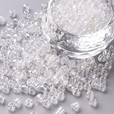 6/0 Glass Seed Beads SEED-A006-4mm-101-1