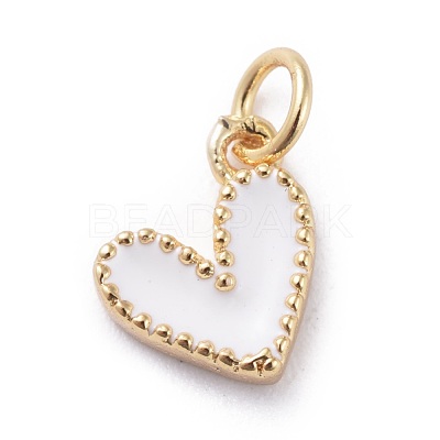 Enamel Charms KK-G363-54G-02-1