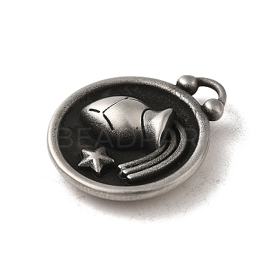 304 Stainless Steel Pendants STAS-L022-306AS-11-1