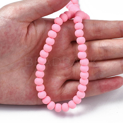 Handmade Polymer Clay Beads Strands CLAY-N008-053-02-1