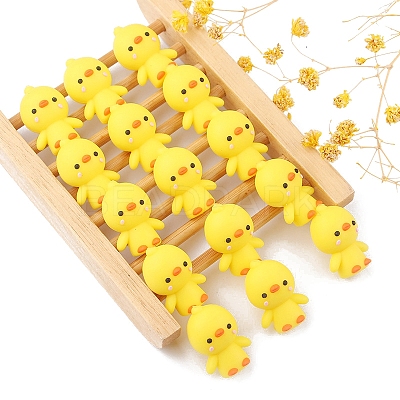 Cartoon Silicone Focal Beads PW-WGF9269-01-1