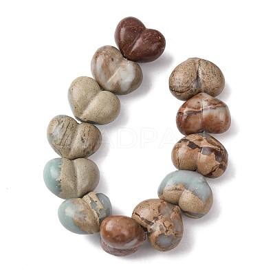 Natural Shoushan Stone Beads G-D098-B05-1