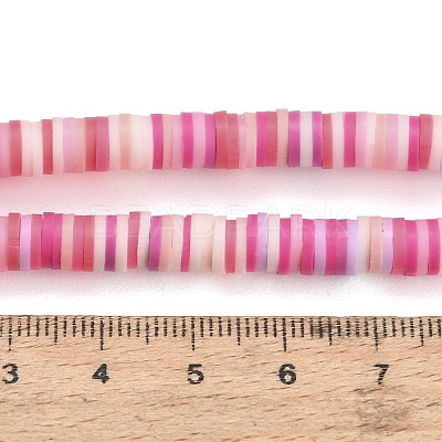 Handmade Polymer Clay Beads Strands PY-CBA21A8-01B-1