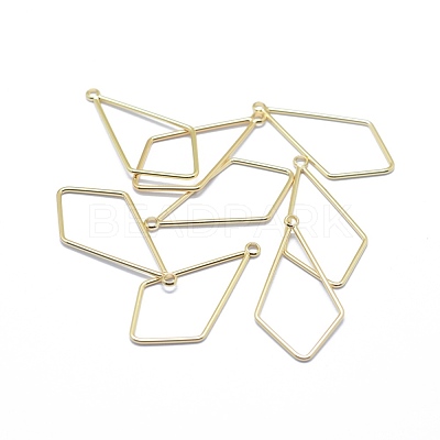 Brass Pendants KK-F797-24G-1