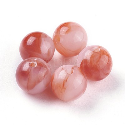 Acrylic Imitation Jade Beads MACR-E025-25-10mm-1