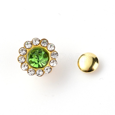 Alloy Rhinestones Rivets FIND-WH0072-63B-1