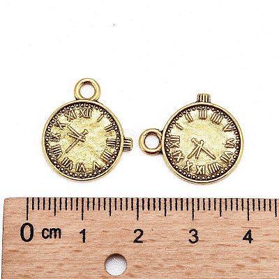 Tibetan Style Alloy Pendants TIBEP-48640-AG-LF-1