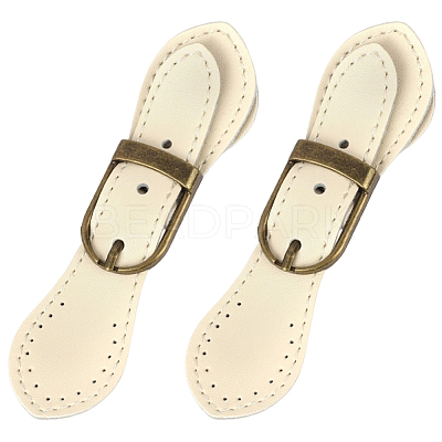 Leather Toggle Buckle AJEW-CL0003-73D-1