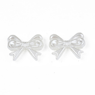 ABS Plastic Imitation Pearl Beads OACR-N008-131-1