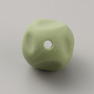 Cube Food Grade Eco-Friendly Silicone Beads SIL-TAC0003-11D-1