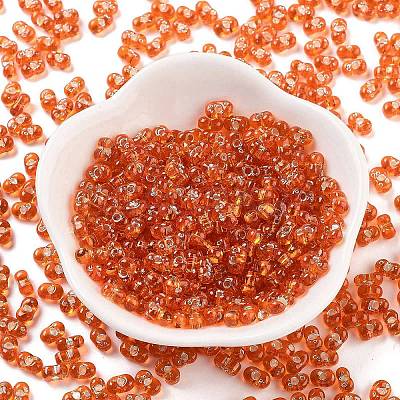 Glass Seed Beads SEED-A033-01B-02-1