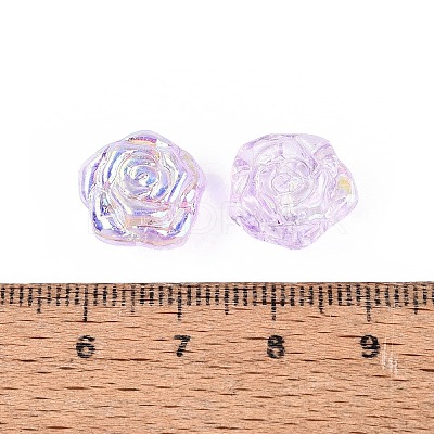 Electroplate Transparent Glass Beads Strands LS-EGLA-N056-02A-03-1