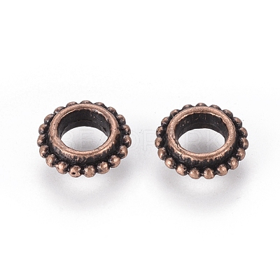 Tibetan Style Alloy Spacer Beads X-RLF11067Y-NF-1