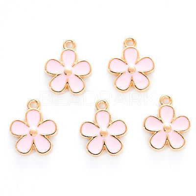 Alloy Enamel Charms X-ENAM-R059-02A-RS-1
