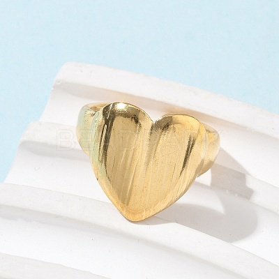 304 Stainless Steel Cuff Rings RJEW-P150-04G-1