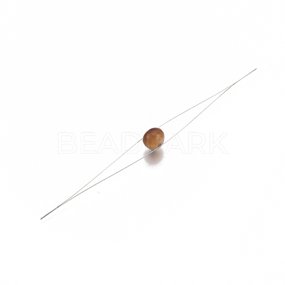 Iron Big Eye Beading Needles X-TOOL-N006-03-1