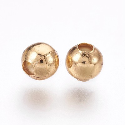 304 Stainless Steel Beads STAS-P220-05G-01-1