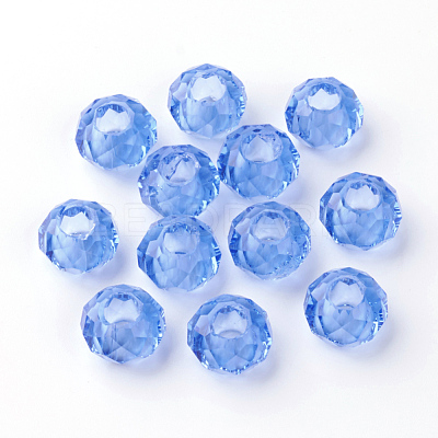 Glass European Beads X-GDA007-22-1