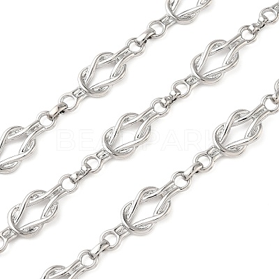 Alloy knot Link Chains LCHA-L002-02P-1