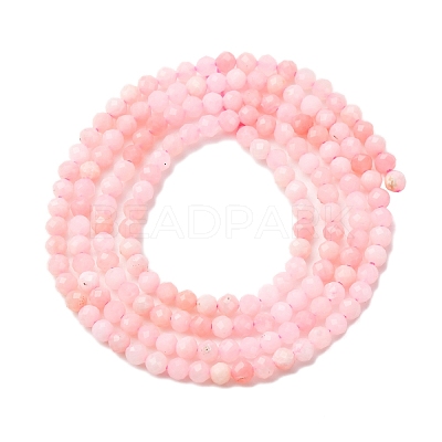 Natural Pink Opal Beads Strands G-C196-A01-2mm-1