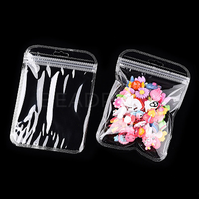 Transparent Plastic Resealable Packaging Bags X-OPP-T002-01D-1