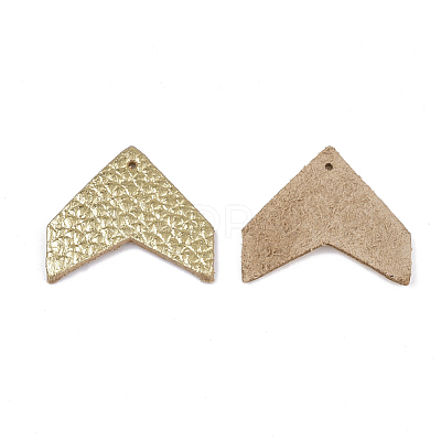 Eco-Friendly Cowhide Pendants FIND-T045-03B-1