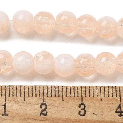 Crackle Glass Beads X1-GLAA-U001-6mm-05-1