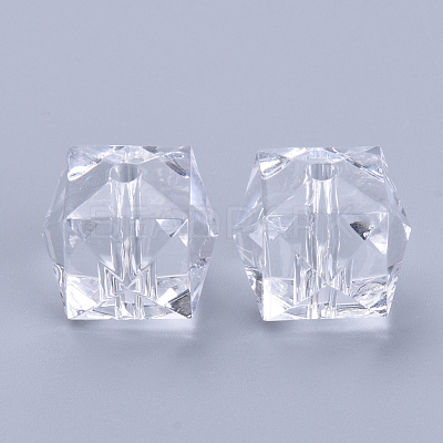 Transparent Acrylic Beads TACR-Q259-26mm-V01-1