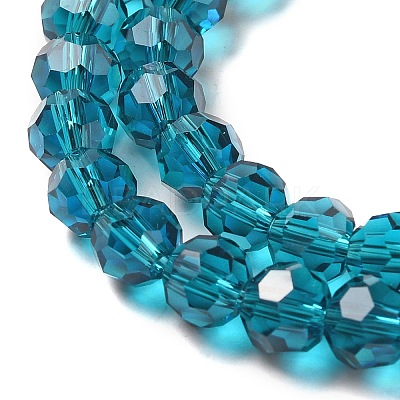 Transparent Glass Beads EGLA-A035-T6mm-D12-1