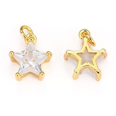 Brass Charms KK-I681-09G-1