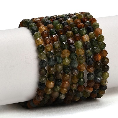 Natural Green Tourmaline Beads Strands GG-CBAA9B4-B01-03A-1