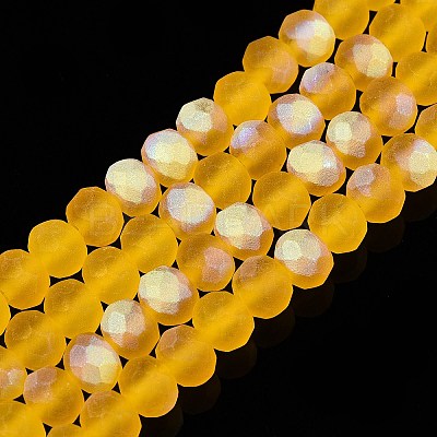 Transparent Glass Beads Strands LS-EGLA-A044-T6mm-MB05-1