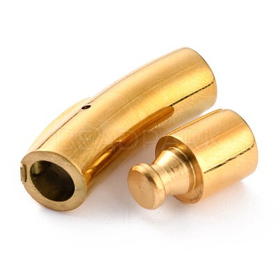 Ion Plating(IP) 316 Surgical Stainless Steel Bayonet Clasps STAS-G241-05G-1