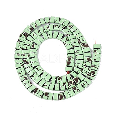 Spray Painted Synthetic Non-magnetic Hematite Bead Strands G-T124-02I-1-1