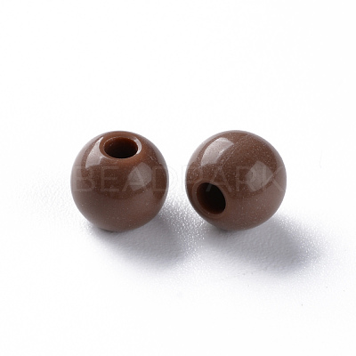 Opaque Acrylic Beads MACR-S370-C6mm-A17-1